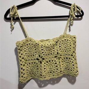 Tic Toc Los Angeles Boutique Brand Crochet Top